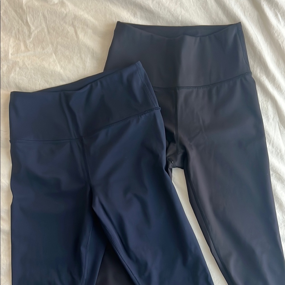 Navy & Black Banana Republic Leggings
